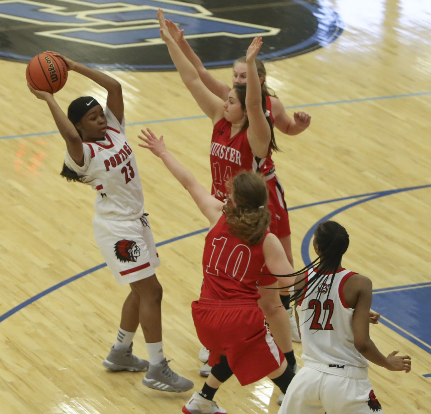 Jordan Barnes, Portage, basketball